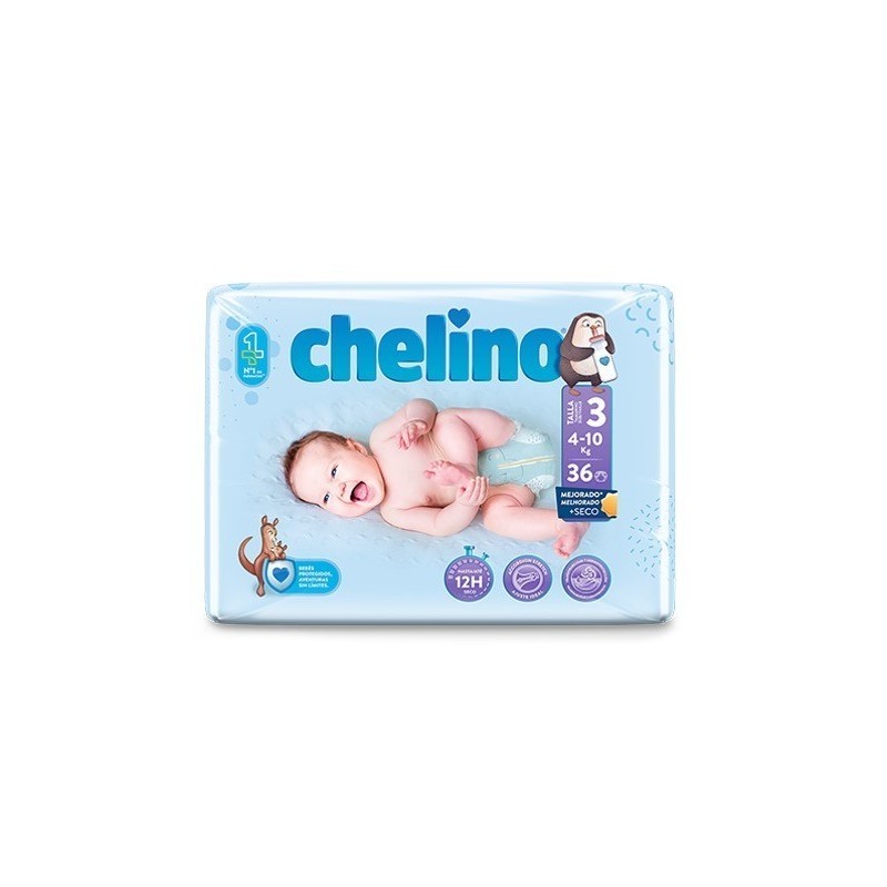 Pañales Chelino Nature talla 3