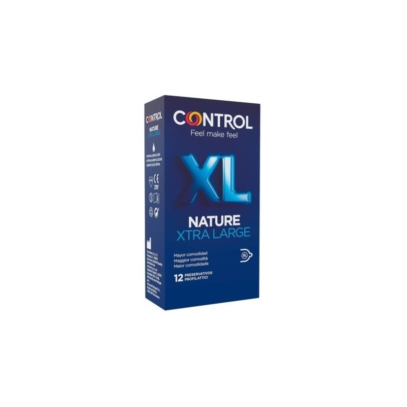 Control Preservativo adapta nature XL XTRA LARGE