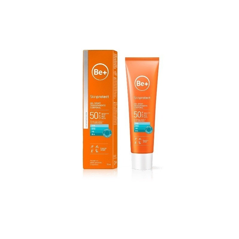 Be+ Skinprotect Gel Sport Transparente Corporal Spf50