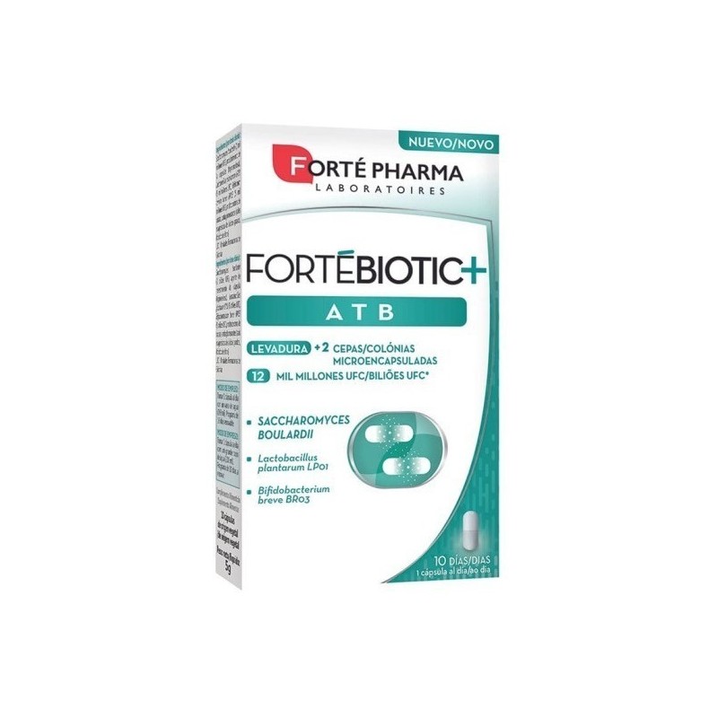 Fortebiotic+ ATB 10 cápsulas